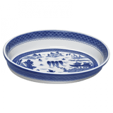 Blue Canton Oval Baker - Gaines Jewelers