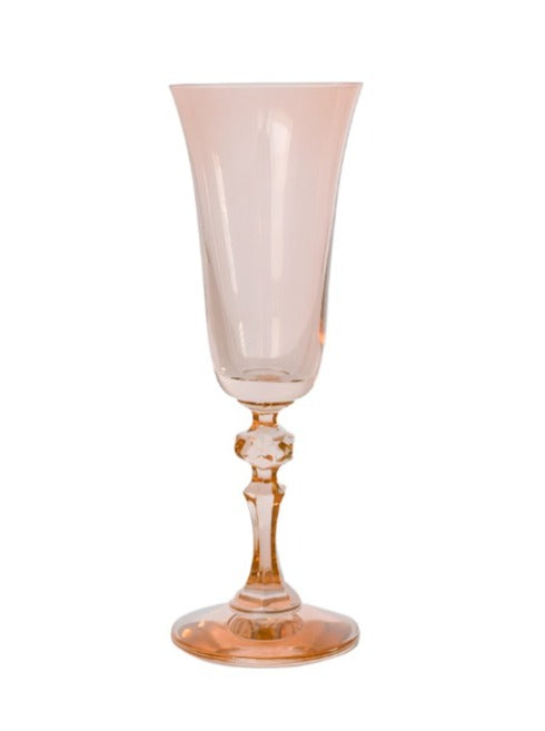 Blush Regal Flute - Estelle Colored Glass - Gaines Jewelers