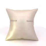 Bracelet Open Bangle 14kwg - Gaines Jewelers