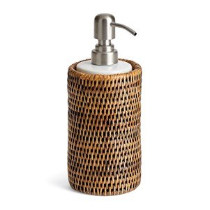 Burma Rattan Soap Dispenser - Gaines Jewelers