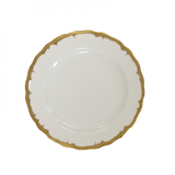 Chelsea Feather Gold Bread & Butter Plate - Gaines Jewelers
