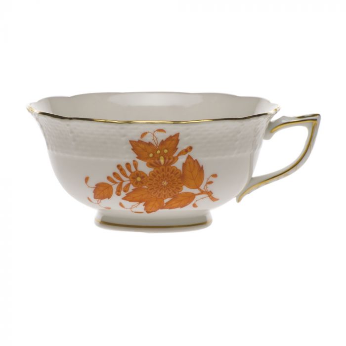 Chinese Bouquet - Tea Cup - Rust - Herend - Gaines Jewelers
