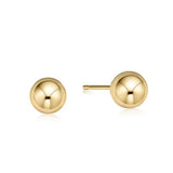 Classic Gold Ball Stud - Gaines Jewelers