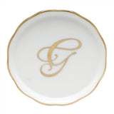 COASTER WITH MONOGRAM- G - Gaines Jewelers