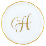 COASTER WITH MONOGRAM- H - Gaines Jewelers