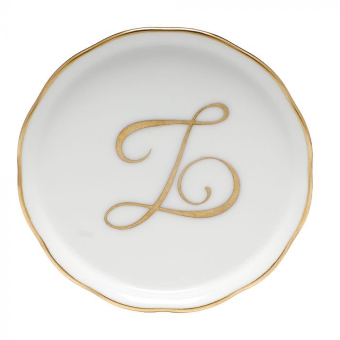 COASTER WITH MONOGRAM- Z - Gaines Jewelers