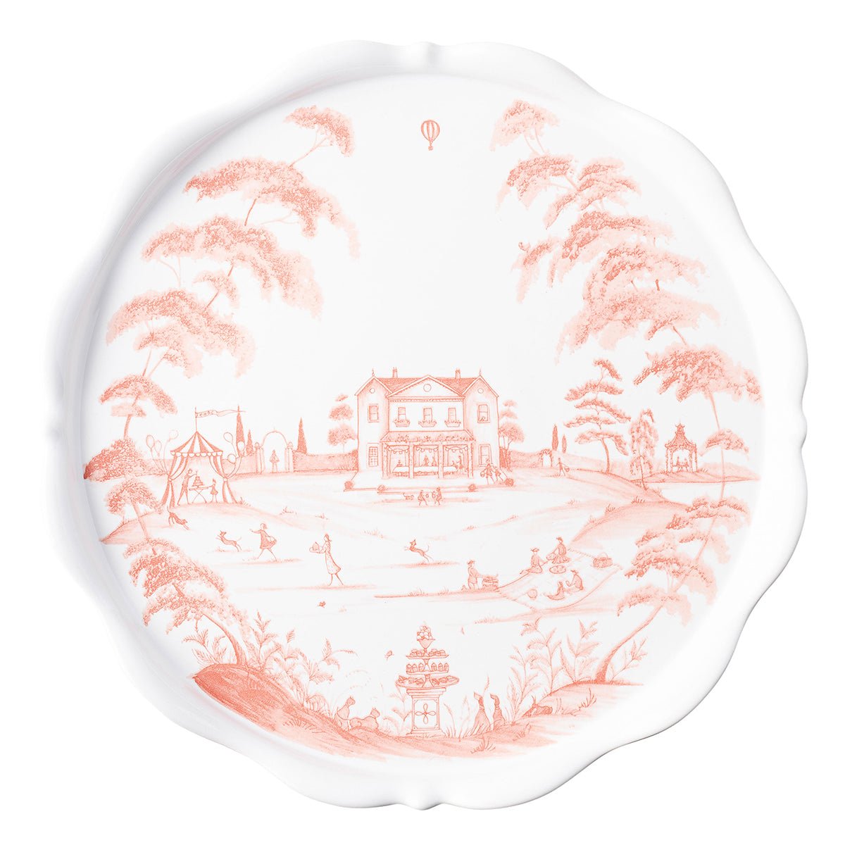 Country Estate Pedestal Cake Stand - Petal Pink - Gaines Jewelers