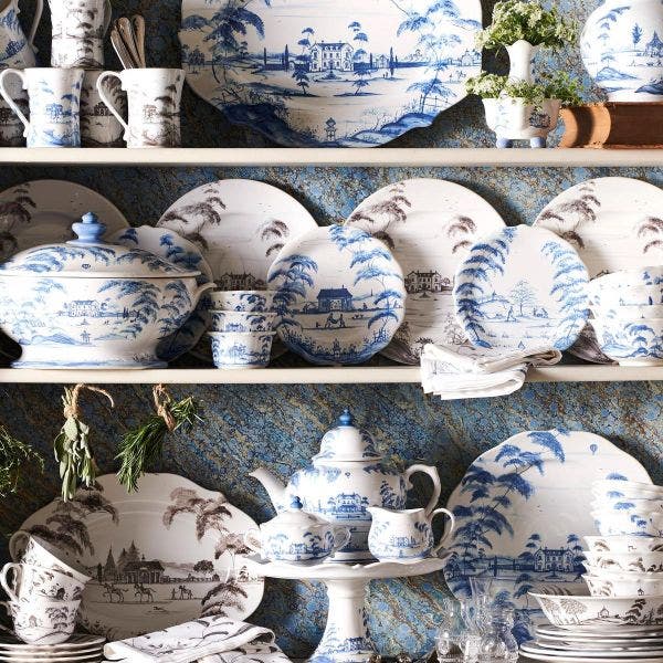 Country Estate Side/Cocktail Plate - Delft Blue - Gaines Jewelers