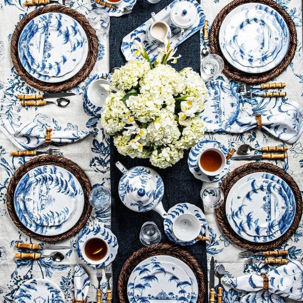 Country Estate Side/Cocktail Plate - Delft Blue - Gaines Jewelers