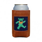 Dancing Bear Needlepoint Can Cooler - Gaines Jewelers