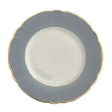 Dessert Plate Colette Gold Lavender - Gaines Jewelers