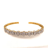 Diamond mosaic bracelet - Gaines Jewelers