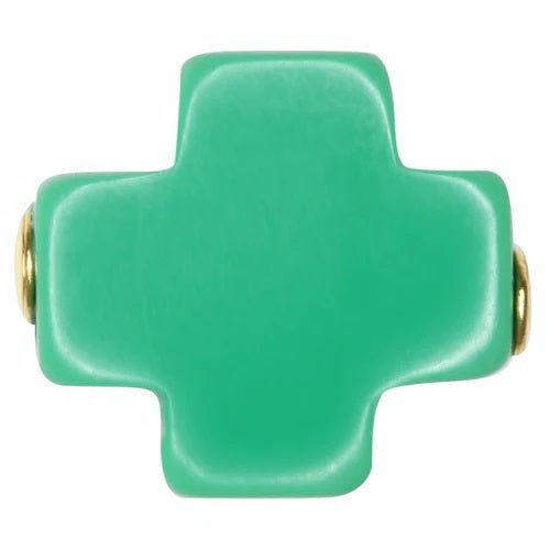 Egirl 14" Gold Signature Cross Necklace - Gaines Jewelers