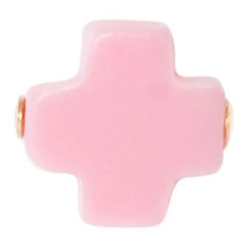 Egirl 14" Gold Signature Cross Necklace - Gaines Jewelers