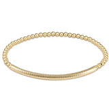 extends bliss bar 3mm bead bracelet - Gaines Jewelers
