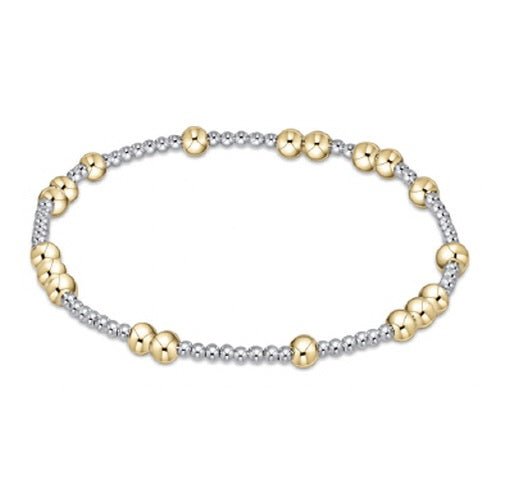 extends Mixed Metal Hope Unwritten Bead Bracelet - Gaines Jewelers