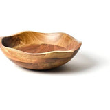 Fundamental Wood Ruffle Bowl - Gaines Jewelers