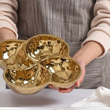 Gold 4 Section Bowl-Monaco - Gaines Jewelers