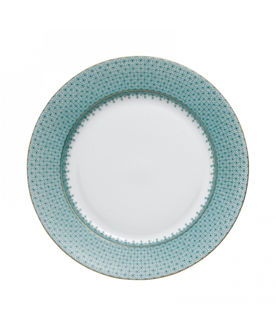 Green Lace Dessert Plate - Gaines Jewelers