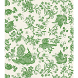 GREEN REGAL PEACOCK GUEST NAPKIN - Hester and Cook - Gaines Jewelers