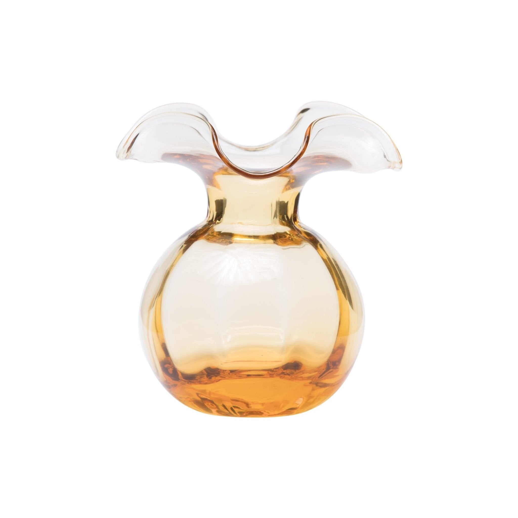 Hibiscus Amber Bud Vase - Gaines Jewelers