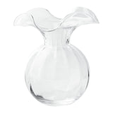 Hibiscus Clear Medium Fluted Vase - Gaines Jewelers