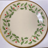 Holiday salad plate - Gaines Jewelers