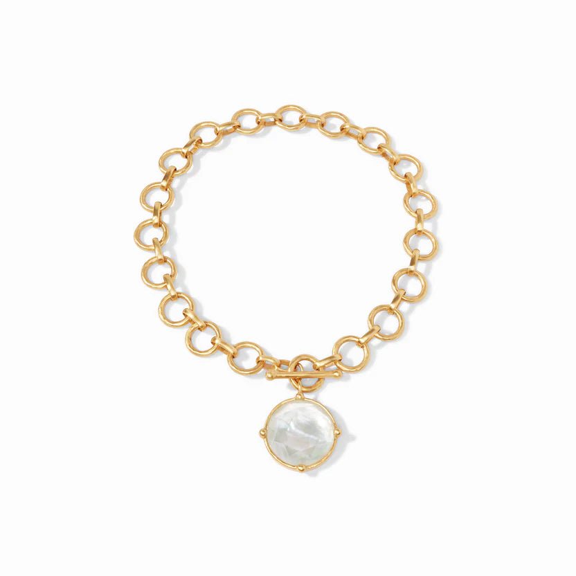 Honeybee Statement Necklace - Mother of Pearl - Julie Vos - Gaines Jewelers