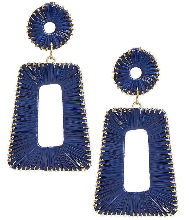 Jordan Raffia Earrings - Gaines Jewelers