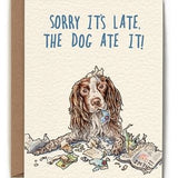 Late Spaniel Card - Gaines Jewelers