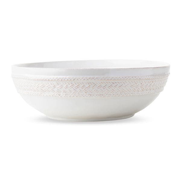 Le Panier 12" Serving Bowl - Whitewash - Gaines Jewelers