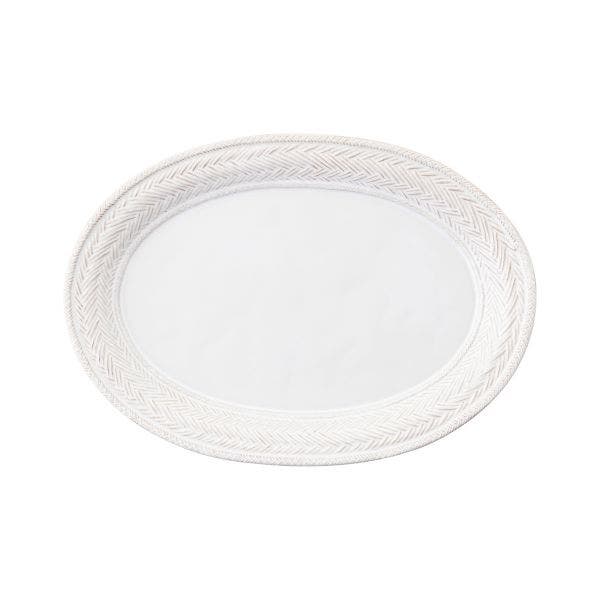 Le Panier 17" Platter - Whitewash - Gaines Jewelers
