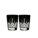 Lismore Black Double Old Fashioned Set/2 - Gaines Jewelers