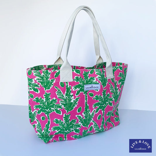 Live and Love Tote - Coconut Palm - Gaines Jewelers