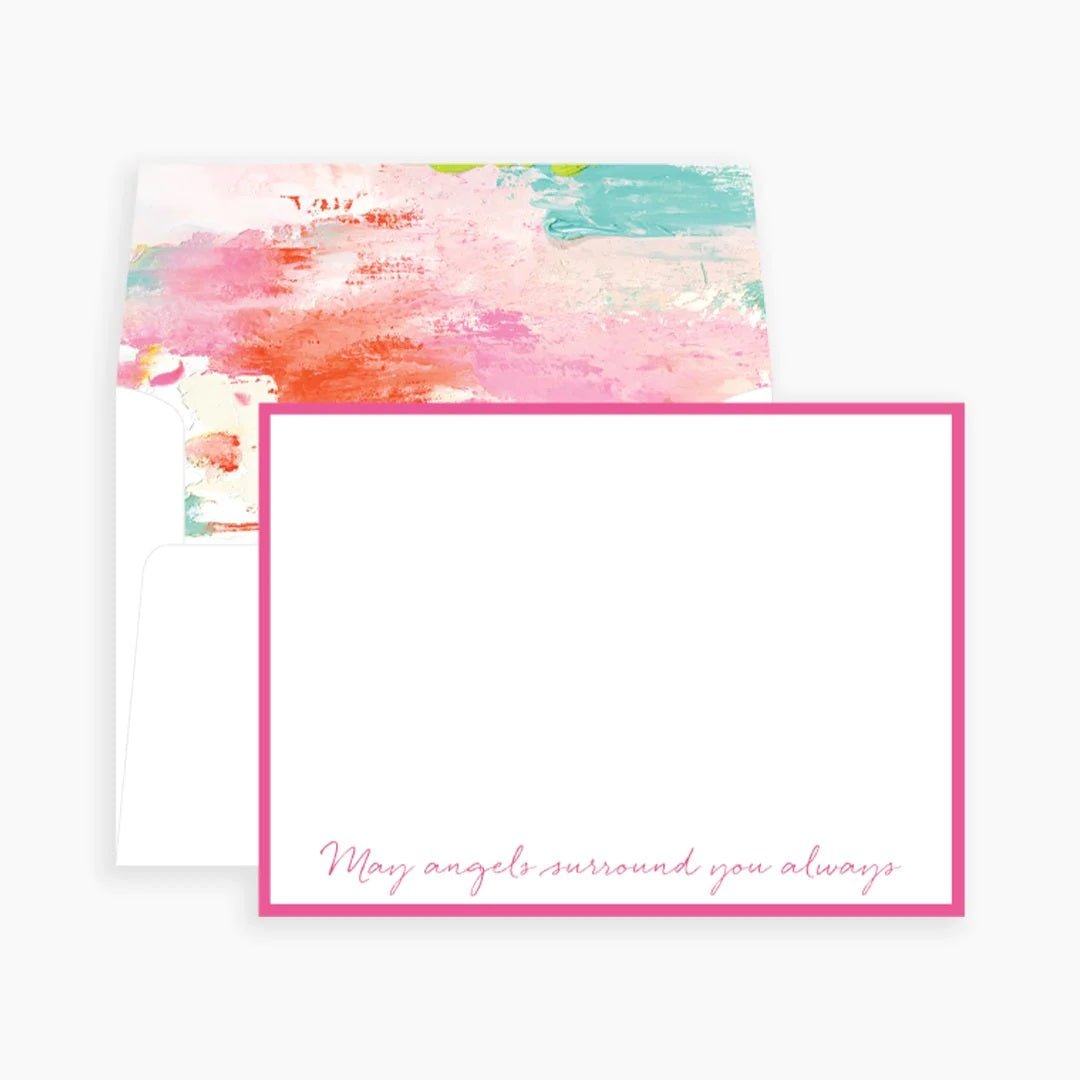 May Angels Surround You Always Notecards - Gaines Jewelers