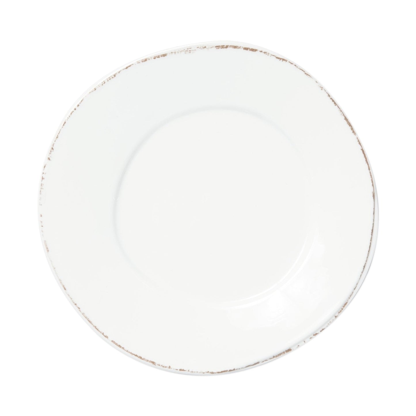 Melamine Lastra White Dinner Plate - Gaines Jewelers