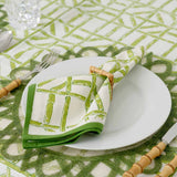 Napkin Set of 4 Green Bamboo - Gaines Jewelers