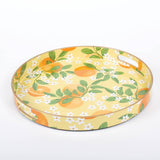 Orange Grove Round Tray - Gaines Jewelers