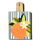 Orange Wood Small Rectangle Board - Gaines Jewelers