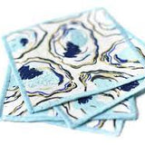 Oyster Print Cocktail Napkins Set of 4 - Gaines Jewelers