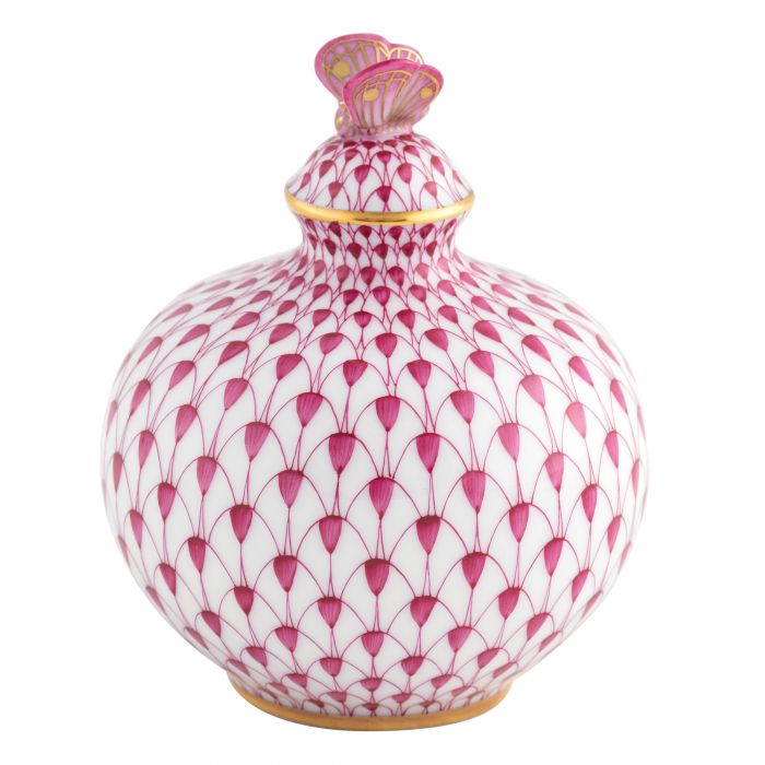 PERFUME BOTTLE FIGURINE - RASPBERRY - Gaines Jewelers