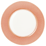Red Lace Service Plate - Mottahedeh - Gaines Jewelers