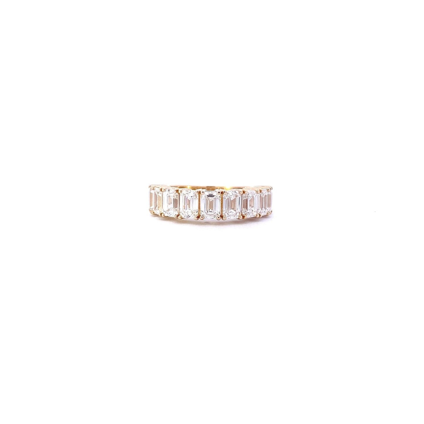 Ring Emerald Cut Lab Grown Diamond Anniversary Band - Gaines Jewelers