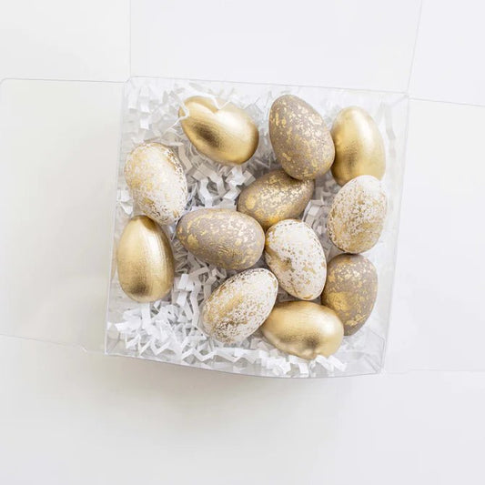 Robin Wooden Eggs Neutraul - Gaines Jewelers