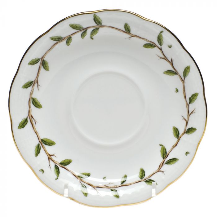 ROTHSCHILD GARDEN - TEA SAUCER - Gaines Jewelers