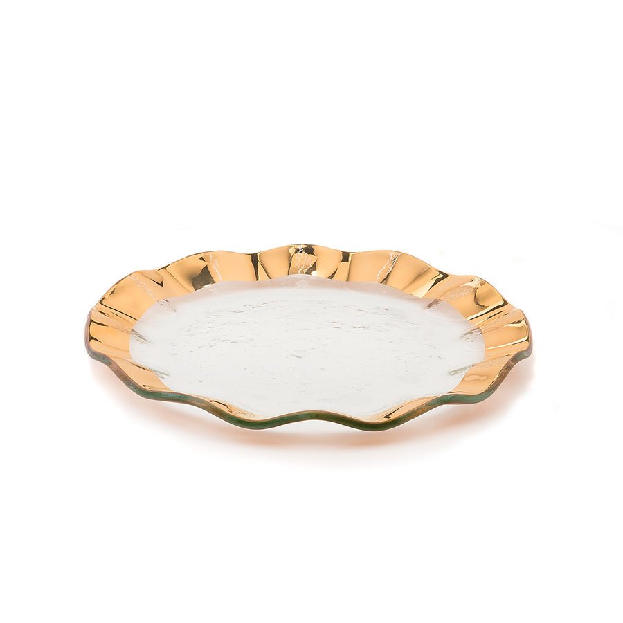 Ruffle 9.5" salad plate - Gaines Jewelers