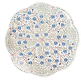 Scalloped Salad/Dessert Plate - Chambray Villa Seville - Gaines Jewelers