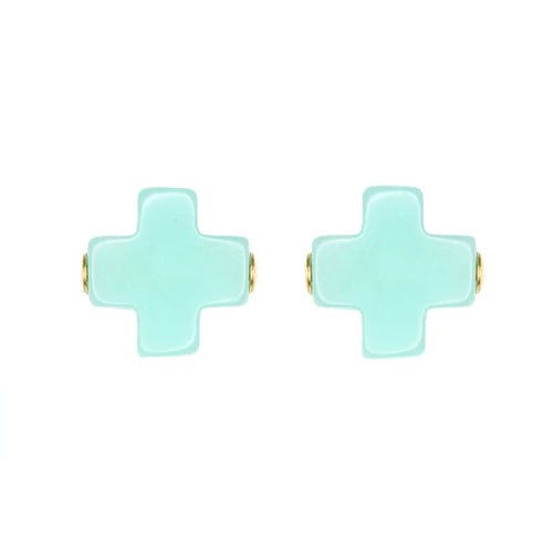 Signature Cross Stud - Gaines Jewelers