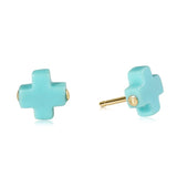 Signature Cross Stud - Gaines Jewelers