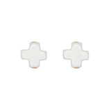 Signature Cross Stud - Gaines Jewelers